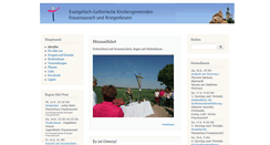 Desktop Screenshot of frauenaurach-evangelisch.de